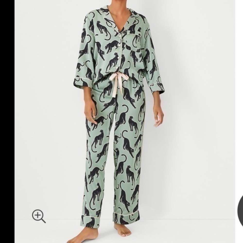 Ann Taylor women Cat Pajama Set